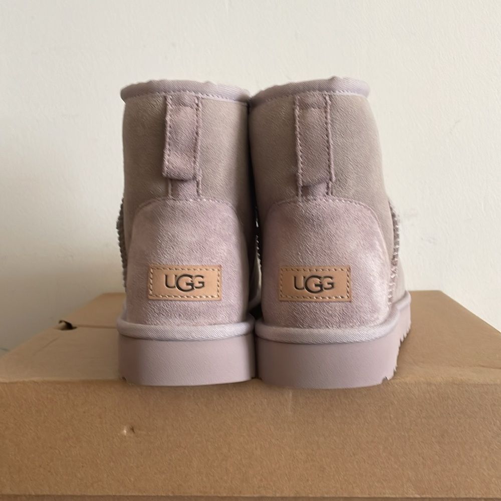 UGG Classic Mini II Boots Pale Smoke USA Women Size 11/UK 9/EU 42 - Picture 8 of 14